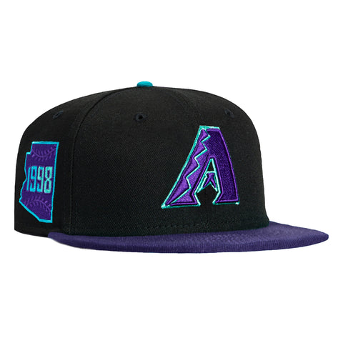 2TONE DBACKS CITY25 A BLK/PUR/TEA New Era