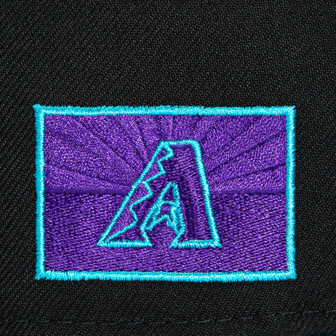 New Era 59Fifty Arizona Diamondbacks 2025 City Connect State Sunset Patch Hat - Black, Teal