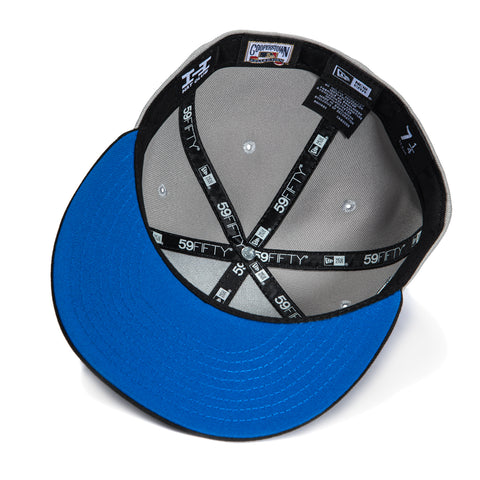 New Era 59Fifty Behind The Wheel Houston Astros 35th Anniversary Patch Word Royal UV Hat - Grey, Black New Era