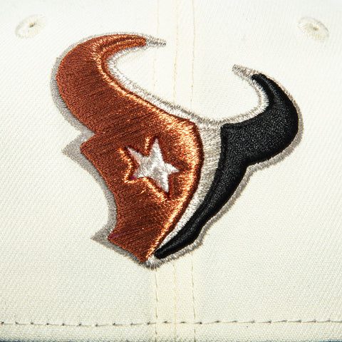 2TONE TEXANS 02 INAUG WHT/BLK/MCP New Era