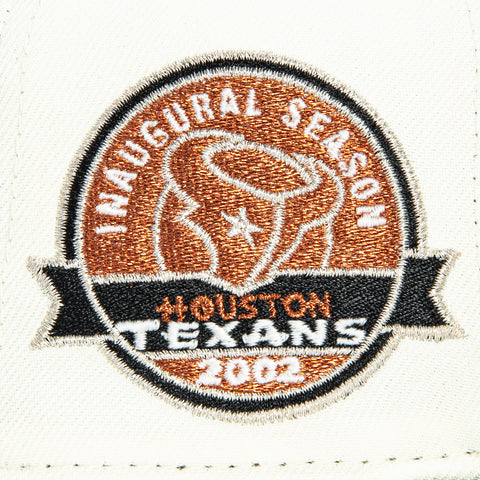 2TONE TEXANS 02 INAUG WHT/BLK/MCP New Era