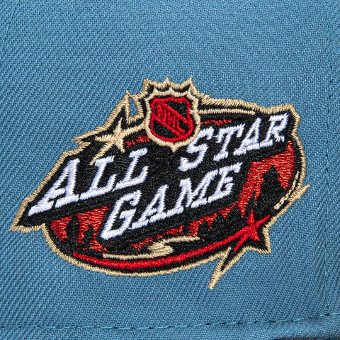 New Era 59Fifty Minnesota Wild 2014 All Star Game Patch Hat - Indigo, Khaki New Era