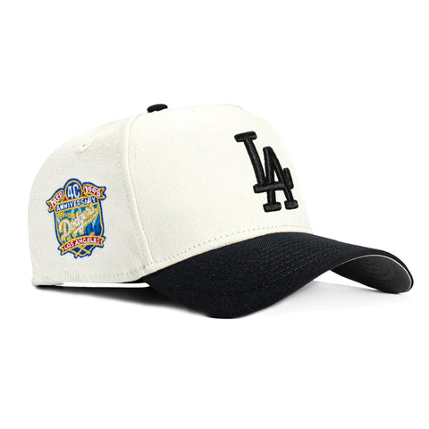 AF940 DODGERS 40TH 2T WHT/BLK New Era