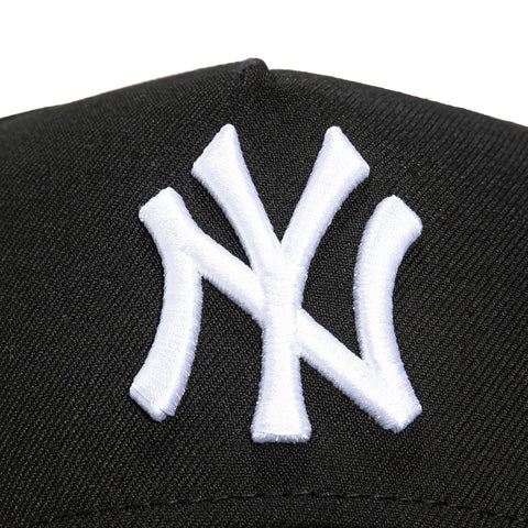 New Era 9Forty A-Frame New York Yankees 1996 World Series Patch Snapback Hat - Black, Camo