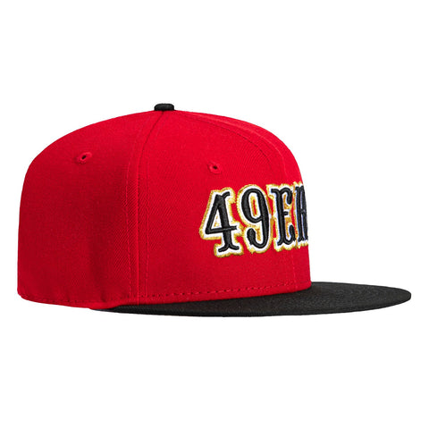 YTH 950 49ERS WORD 2T RED/BLK SN New Era