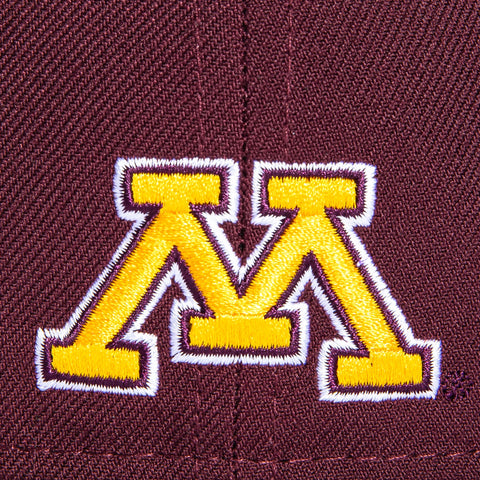 New Era 59Fifty Minnesota Gophers Hat - Maroon, Black New Era