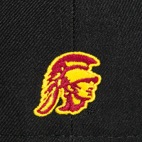 New Era 59Fifty USC Trojans State Hat - Black, Cardinal New Era