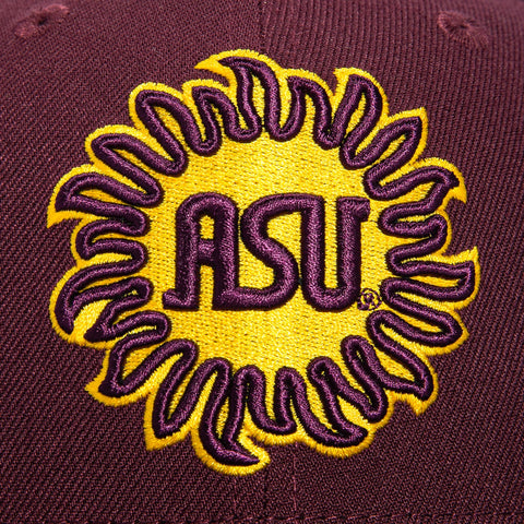 New Era 59Fifty Arizona State Sun Devils 1975 Alternate Hat - Maroon New Era