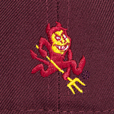 New Era 59Fifty Arizona State Sun Devils 1975 Alternate Hat - Maroon New Era