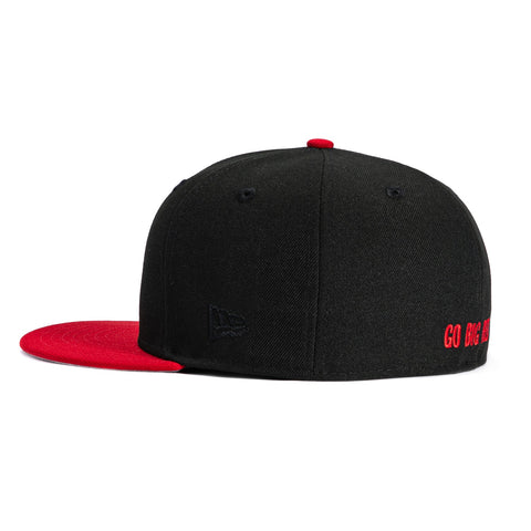 New Era 59Fifty Nebraska Cornhuskers Herbie Hat - Black, Red New Era