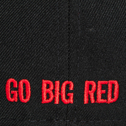 New Era 59Fifty Nebraska Cornhuskers Herbie Hat - Black, Red New Era