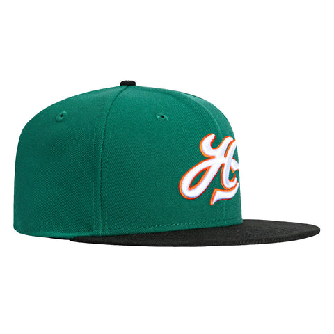 New Era 59Fifty Hawaii Warriors 1990 Hat - Green, Black New Era