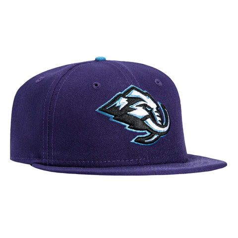 New Era 59Fifty Utah Mammoth Hat - Purple, Light Blue New Era
