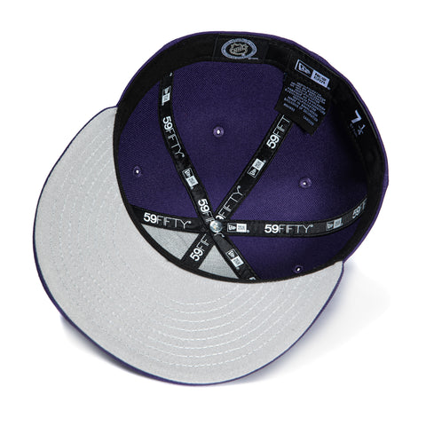 New Era 59Fifty Utah Mammoth Hat - Purple, Light Blue New Era