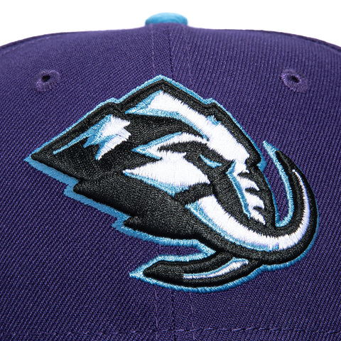 New Era 59Fifty Utah Mammoth Hat - Purple, Light Blue New Era