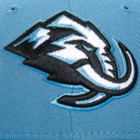 New Era 59Fifty Utah Mammoth Hat - Indigo, Light Blue New Era