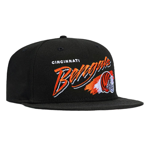 New Era 59Fifty Cincinnati Bengals Vintage Brush Hat - Black – Hat