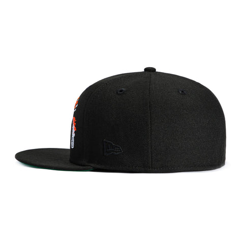 New Era 59Fifty Cincinnati Bengals Vintage Brush Hat - Black New Era