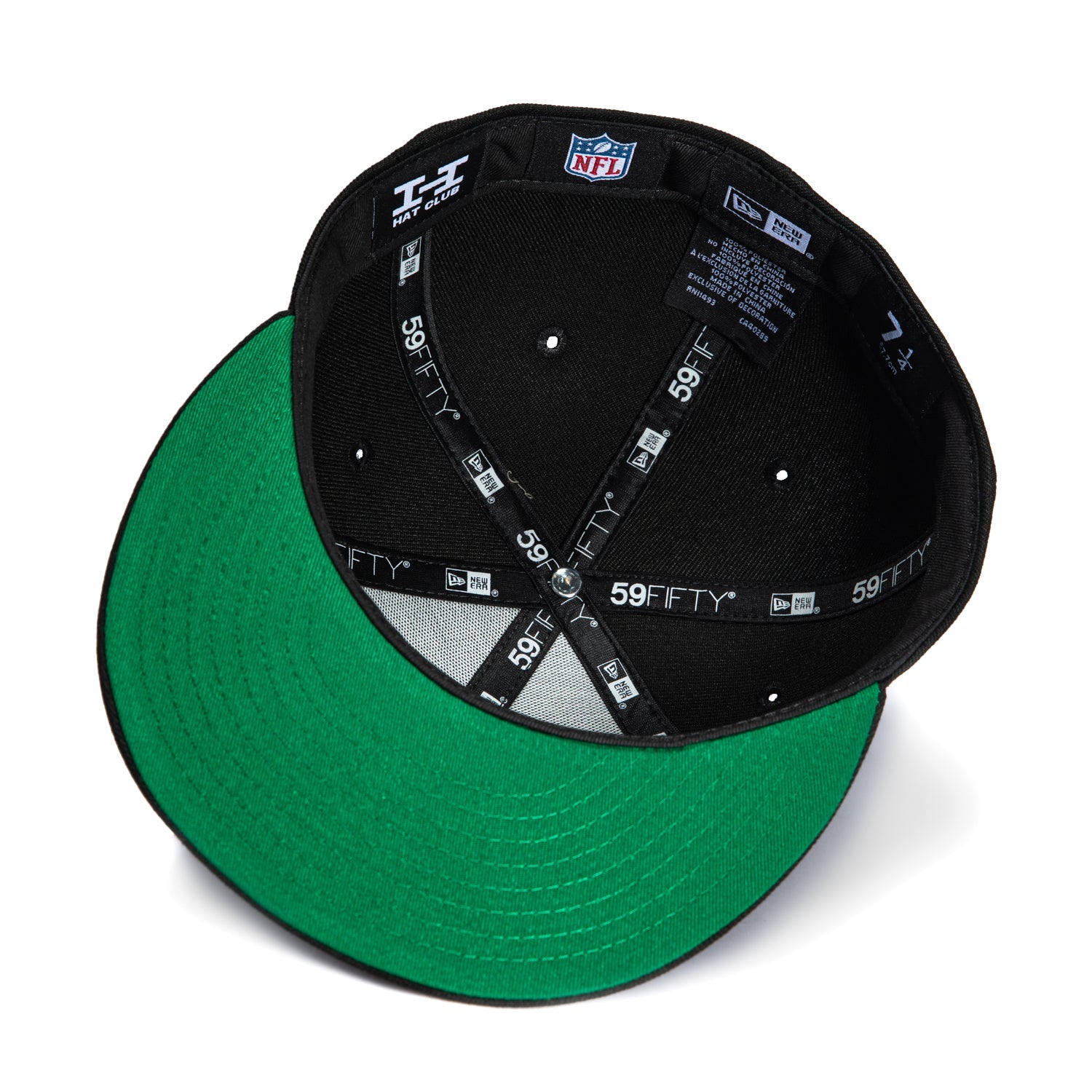 New Era 59Fifty Cincinnati Bengals Logo Patch Script Hat - Black