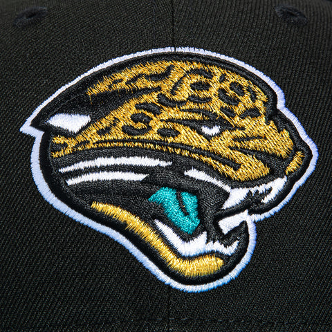 New Era 59Fifty Jacksonville Jaguars 1995 Hat - Black, Teal New Era