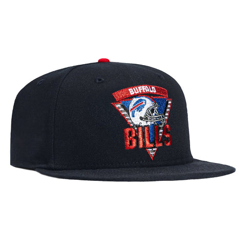 New Era 59Fifty Buffalo Bills Vintage Triangle Hat - Navy New Era