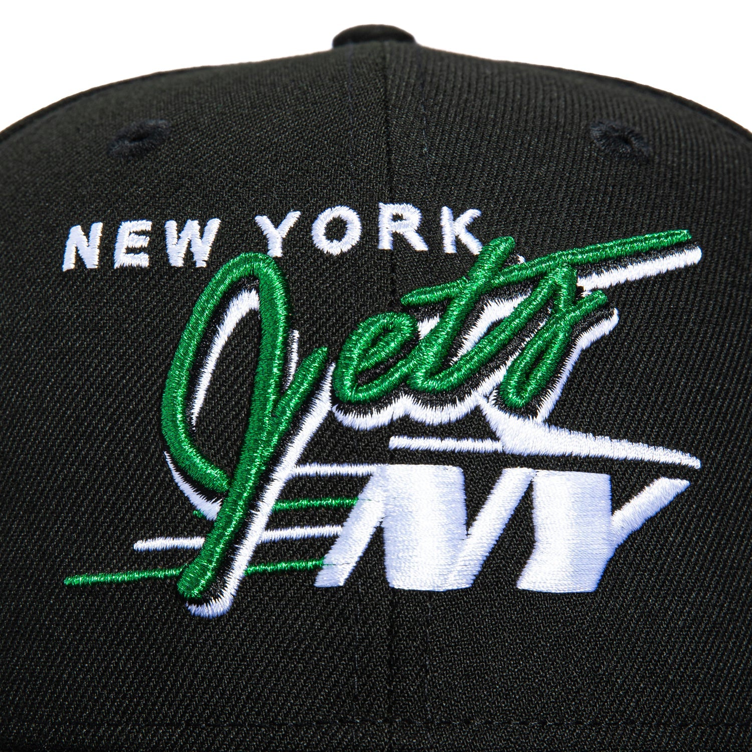 New Era 59Fifty New York Jets Vintage Logo Hat - Black – Hat Club