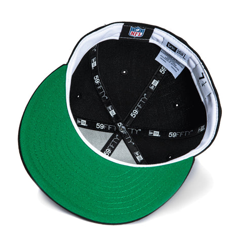New Era 59Fifty New York Jets Word Hat - Black, White New Era