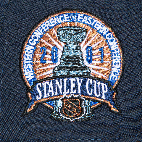 New Era 59Fifty Colorado Avalanche 2001 Stanley Cup Patch Hat - Navy New Era