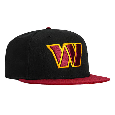 New Era 59Fifty Washington Commanders Hat - Black, Cardinal New Era