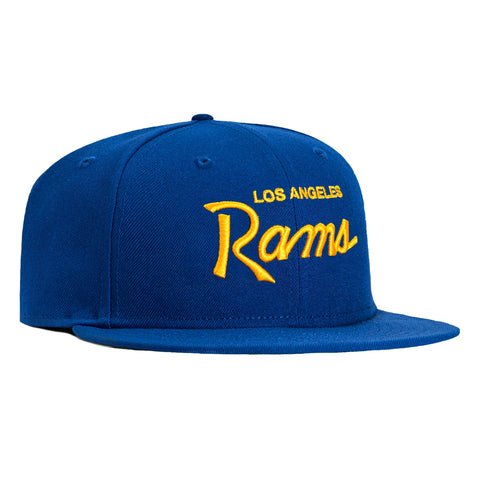 New Era 59Fifty Los Angeles Rams Script Hat - Royal New Era