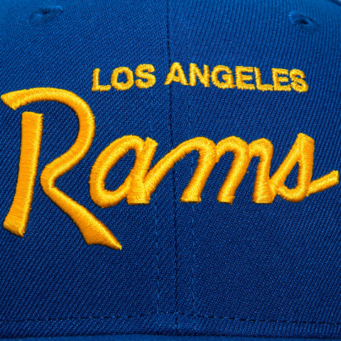 New Era 59Fifty Los Angeles Rams Script Hat - Royal New Era
