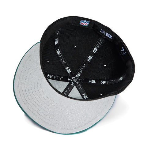 New Era 59Fifty Philadelphia Eagles 2025 Super Bowl Champions Patch Hat - Black, Green