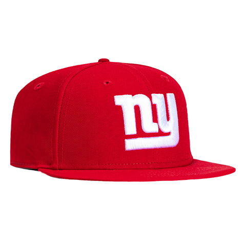 New Era 59Fifty New York Giants Hat - Red, White New Era