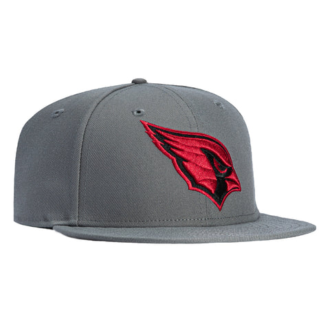 New Era 59Fifty Arizona Cardinals Hat - Storm Grey, Cardinal, Black New Era