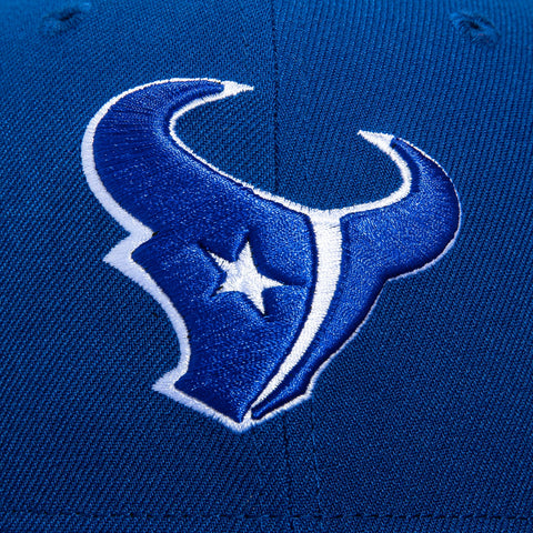 New Era 59Fifty Houston Texans Hat - Royal, White New Era