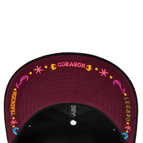 970 HASTA LA MUERTE AZ CARDS BLK SN New Era