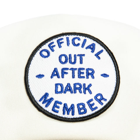 Brixton Out After Dark Mesh Snapback Trucker Hat - White, Brown Brixton