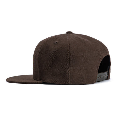 Brixton Lightening Snapback Hat - Brown Brixton