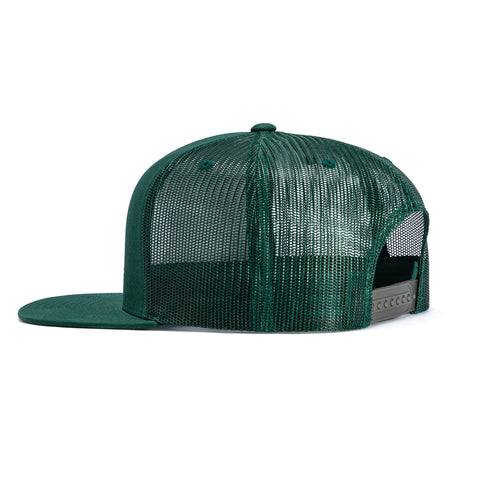 Brixton Oath Mesh Snapback Trucker Hat - Green Brixton