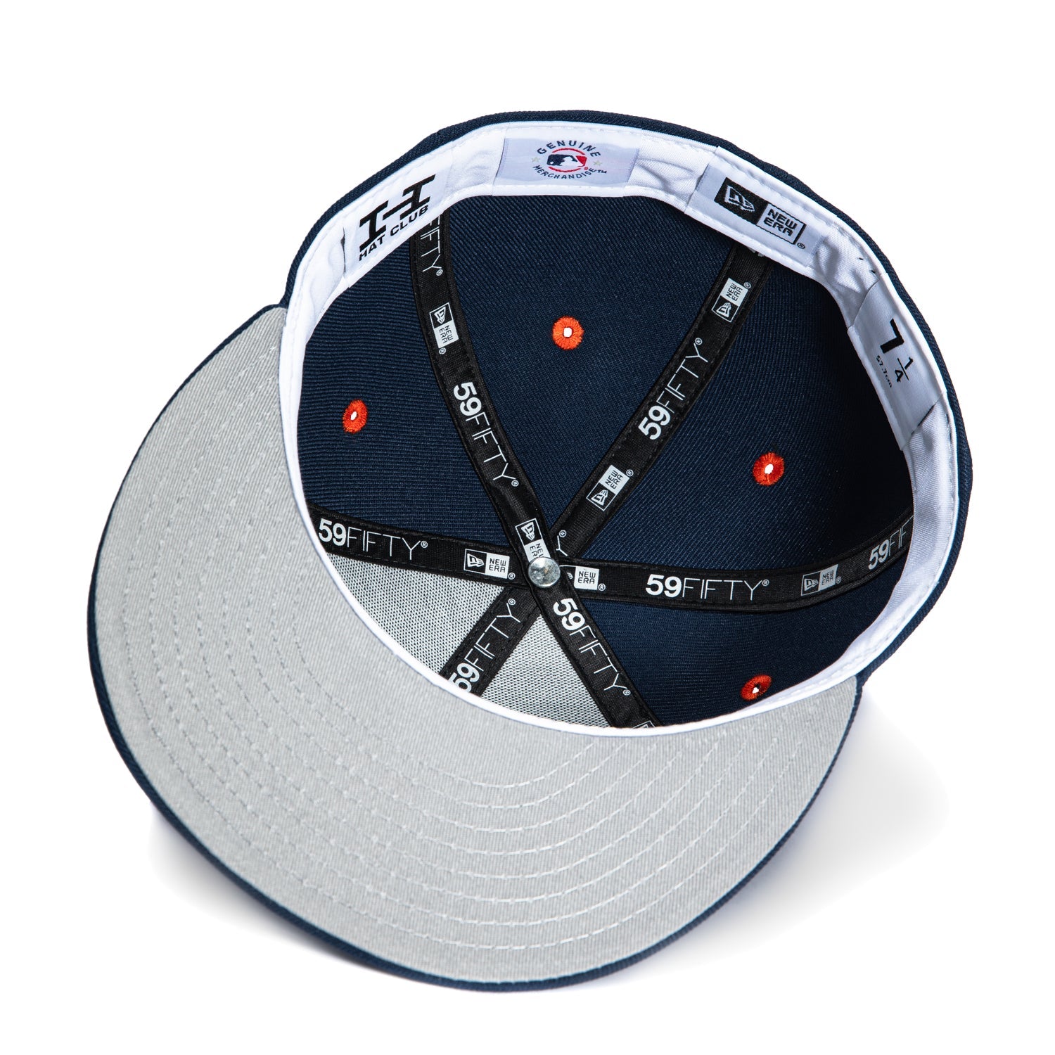 New Era 59Fifty New York Mets Hat - Navy, White, Orange – Hat Club