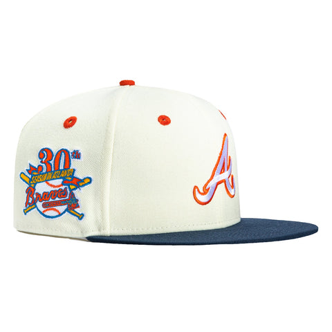 2TONE BRAVES 30TH WHT/NVY/ORG New Era