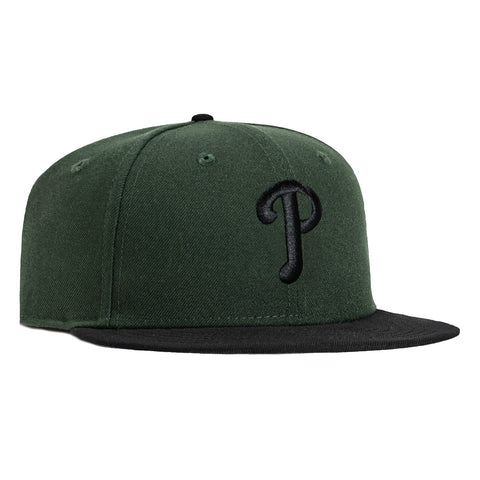 New Era 59Fifty Philadelphia Phillies Hat - Green, Black New Era
