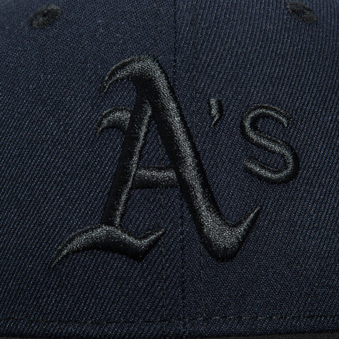 New Era 59Fifty Oakland Athletics Hat - Navy, Black New Era