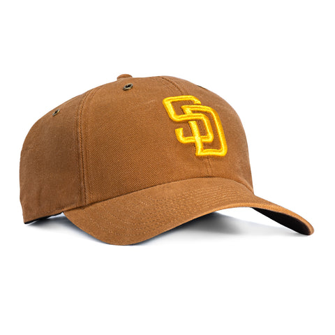 47 Brand x Carhartt San Diego Padres Cleanup Adjustable Hat - Brown 47 Brand