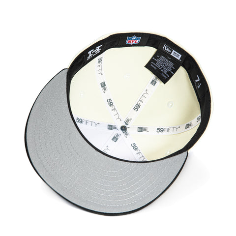 New Era 59Fifty Carolina Panthers 1996 Word Hat - White, Black New Era