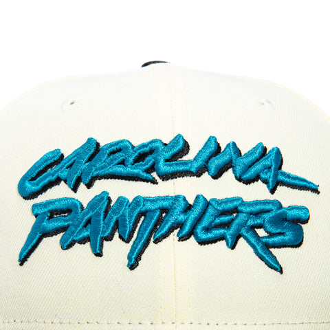 New Era 59Fifty Carolina Panthers 1996 Word Hat - White, Black New Era