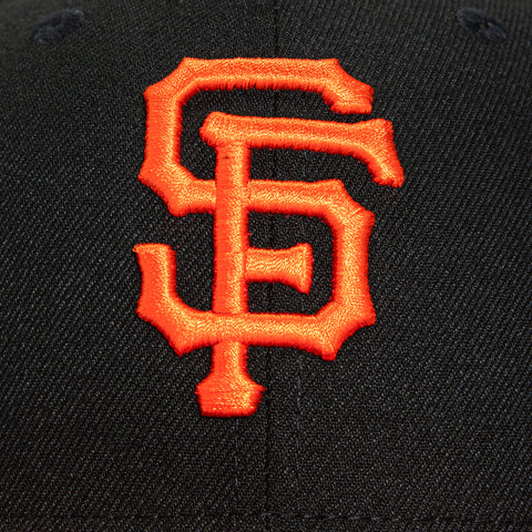 New Era 59Fifty San Francisco Giants 25th Anniversary Stadium Patch Hat - Black, Orange New Era