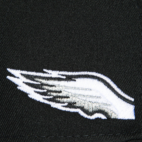 New Era 59Fifty Philadelphia Eagles Wing Patch Hat - Black