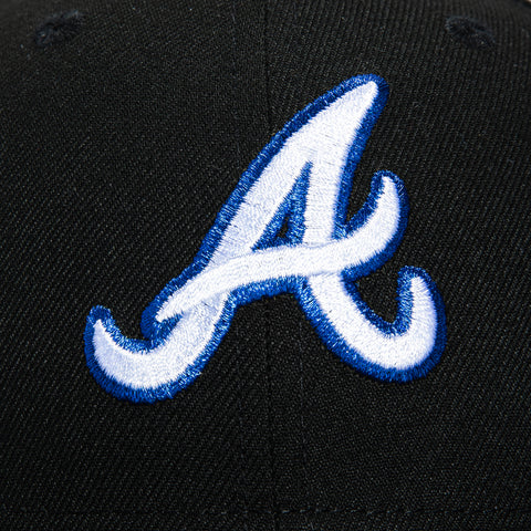 New Era 59Fifty Atlanta Braves My Name Is Patch Hat - Black, White New Era