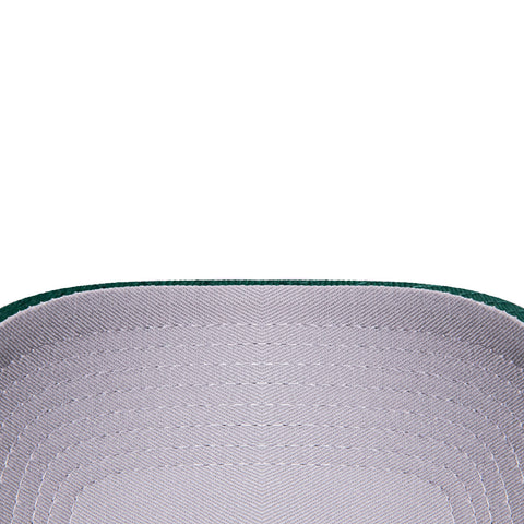 New Era 9Forty A-Frame Los Angeles Dodgers 2025 World Series Patch Snapback Hat - Green, White New Era